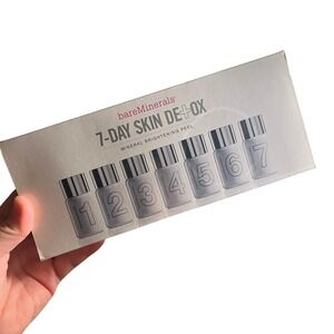 BareMinerals NEW $75 7 Day Skin Detox‎ Mineral Brightening Peel